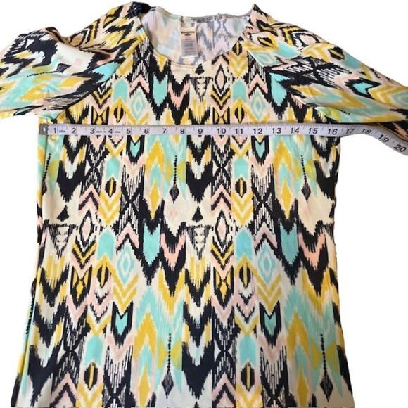 Billabong 'Totally '80s' Long Sleeve Rashguard Women's Black Green Yellow  Large - Picture 7 of 9